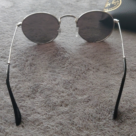 Round Silver Sunglasses - Picture 3 of 5